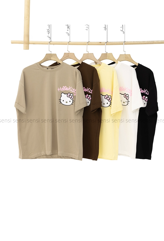 تیشرت hello kitty چاپی کد1005435